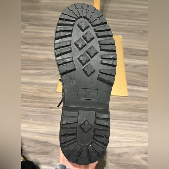 Cushionaire black Combat boots - Picture 5 of 6